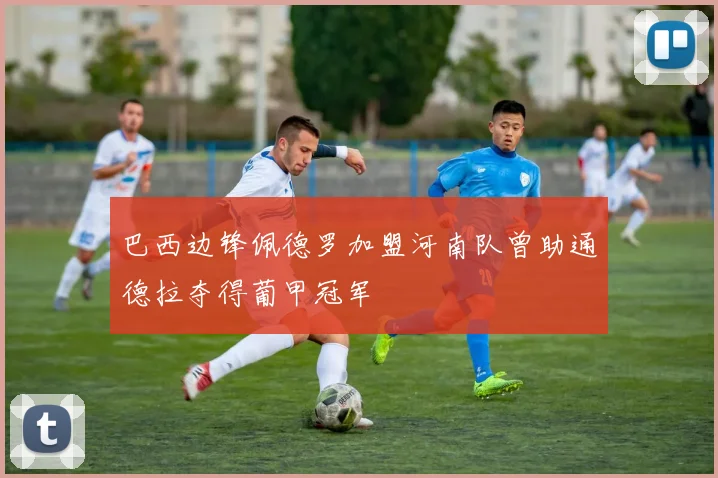 巴西边锋佩德罗加盟河南队曾助通德拉夺得葡甲冠军